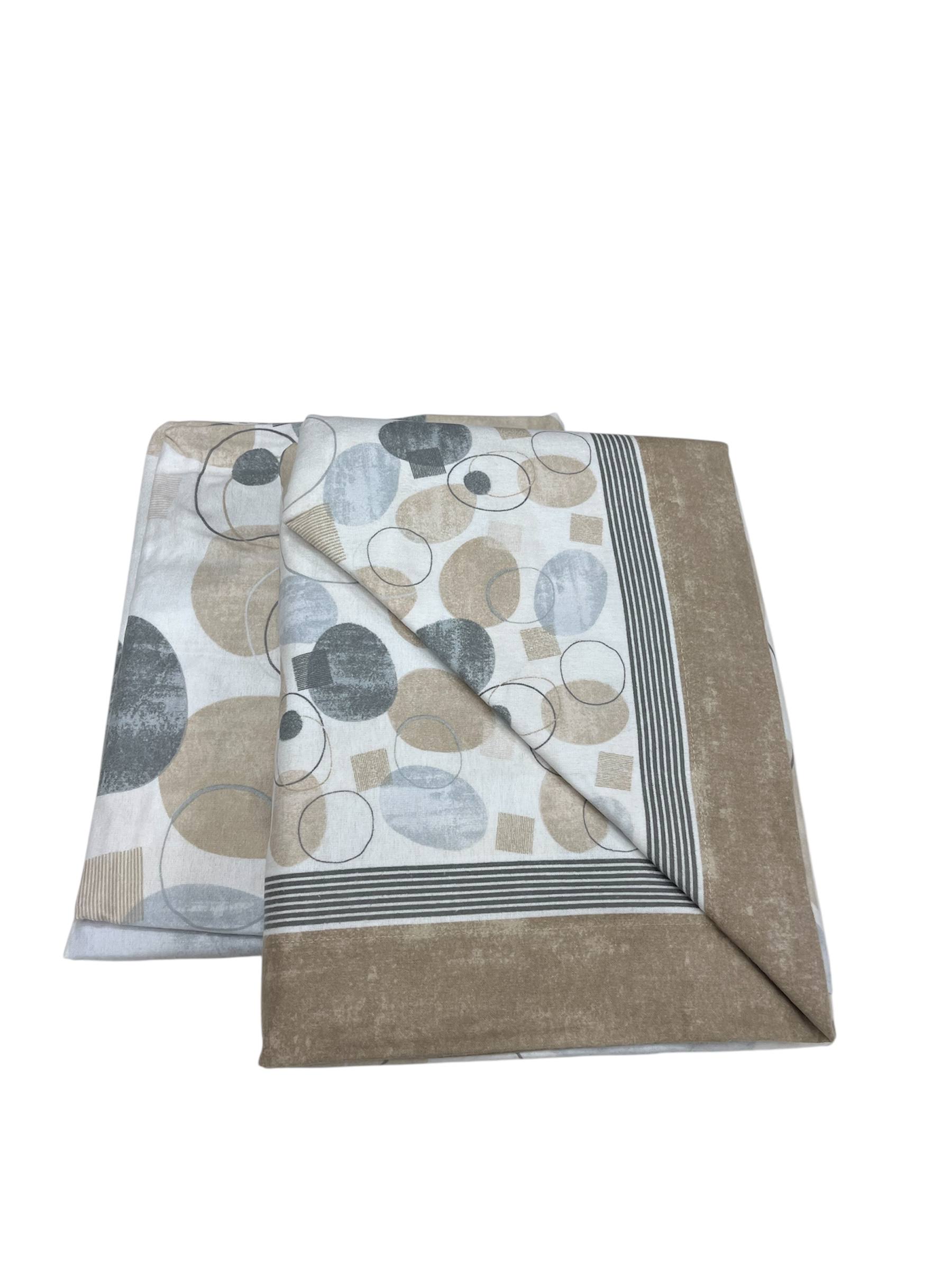 Completo lenzuola 1 piazza in Flanella Odo - Biancaluna