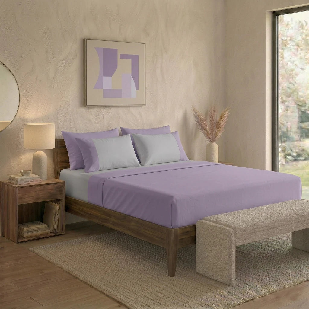 Completo lenzuola Bicolor - Happidea