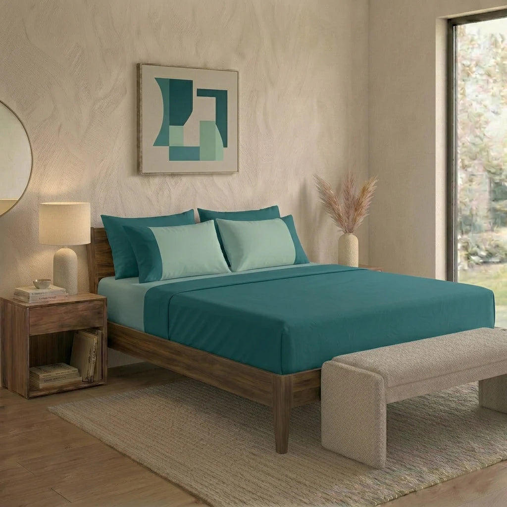 Completo lenzuola Bicolor - Happidea