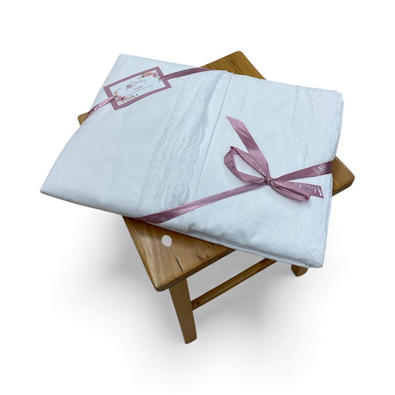 Completo lenzuola matrimoniale Sophie - L'ATELIER17