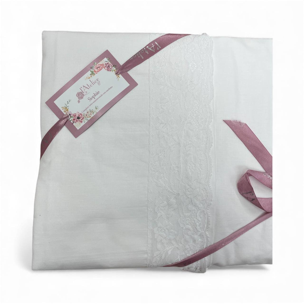Completo lenzuola matrimoniale Sophie - L'ATELIER17