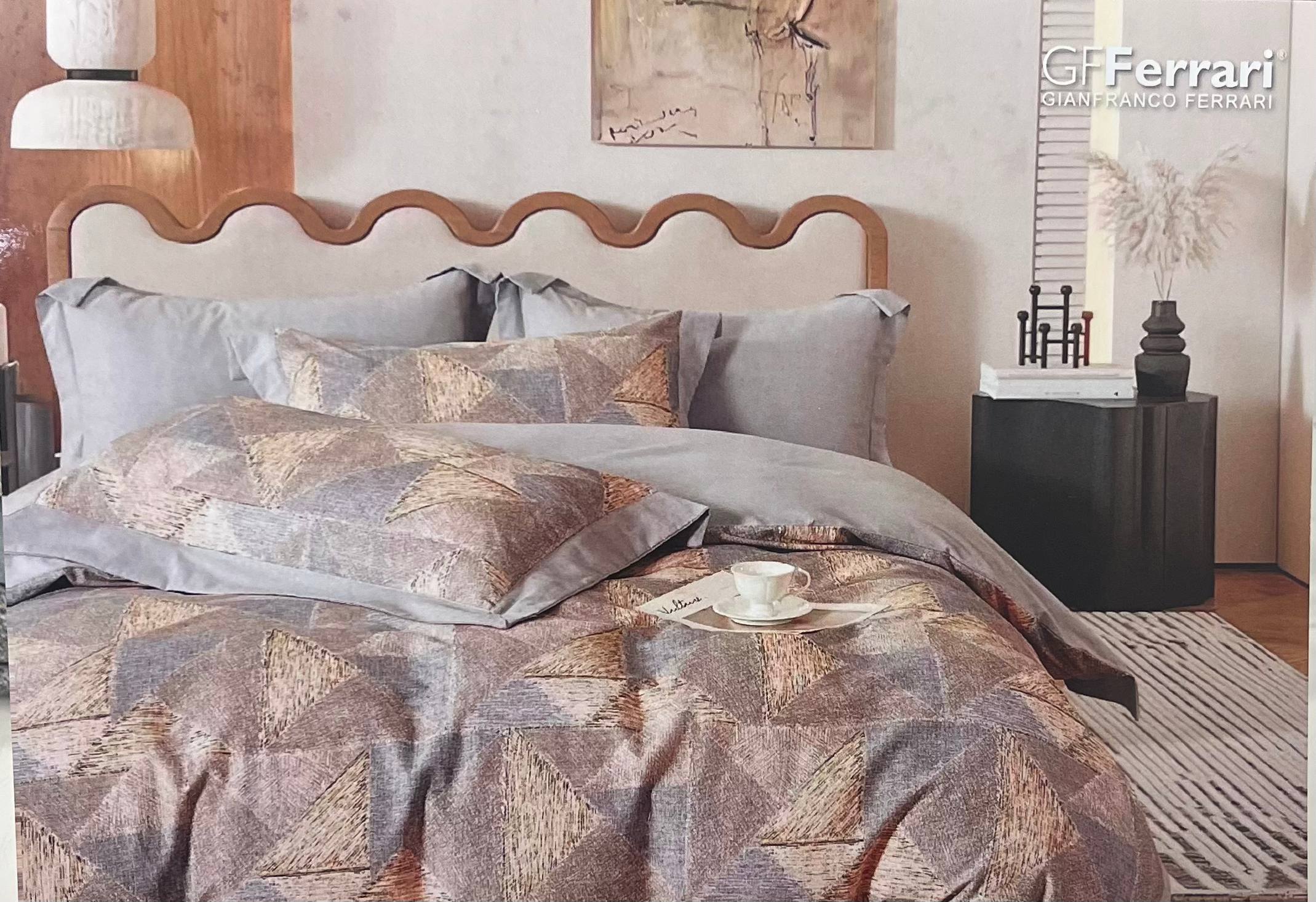 Completo lenzuola matrimoniale in caldo cotone art. 91 - GF Ferrari