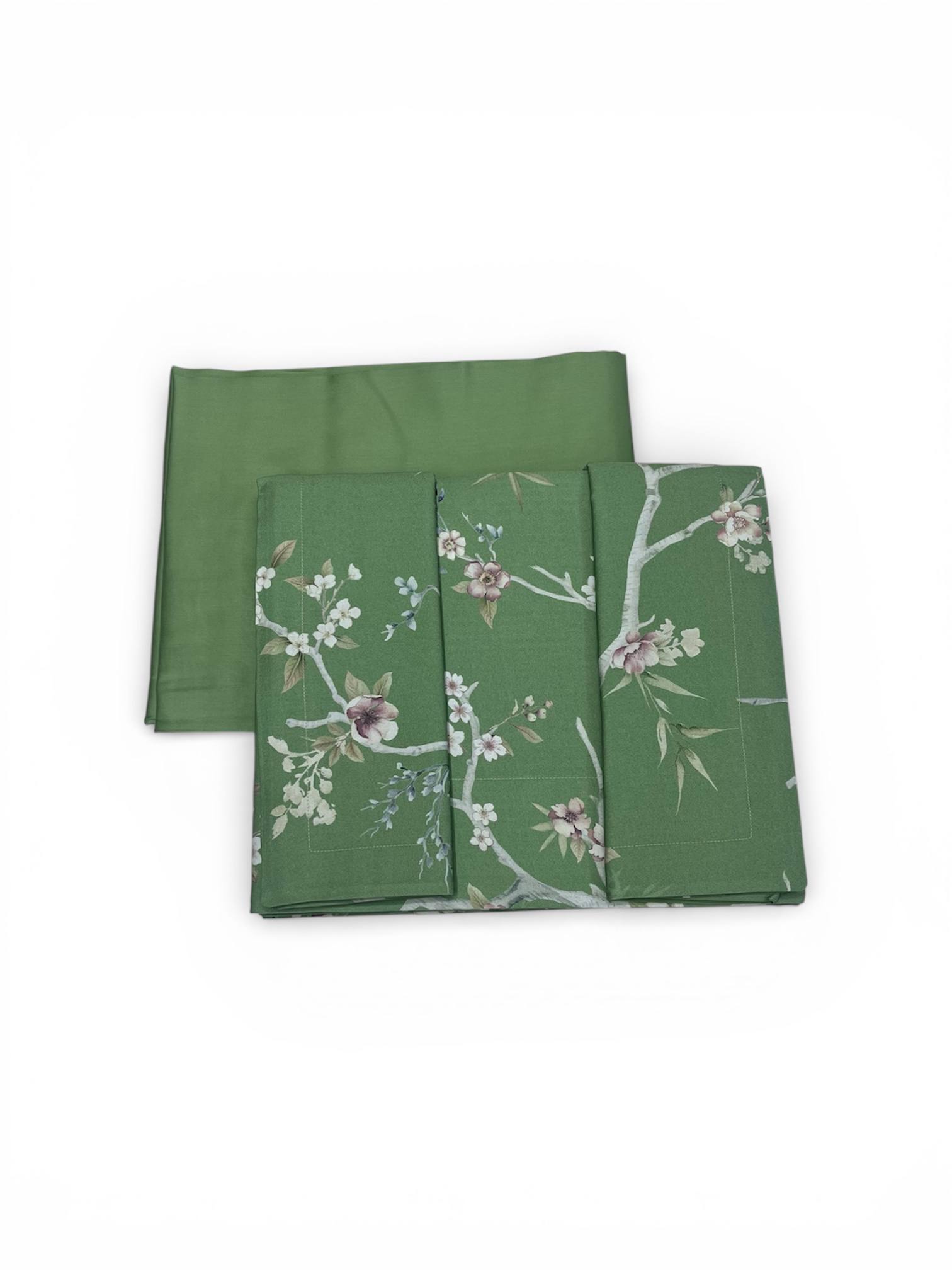 Completo lenzuolo copriletto matrimoniale Ofelia - Micol