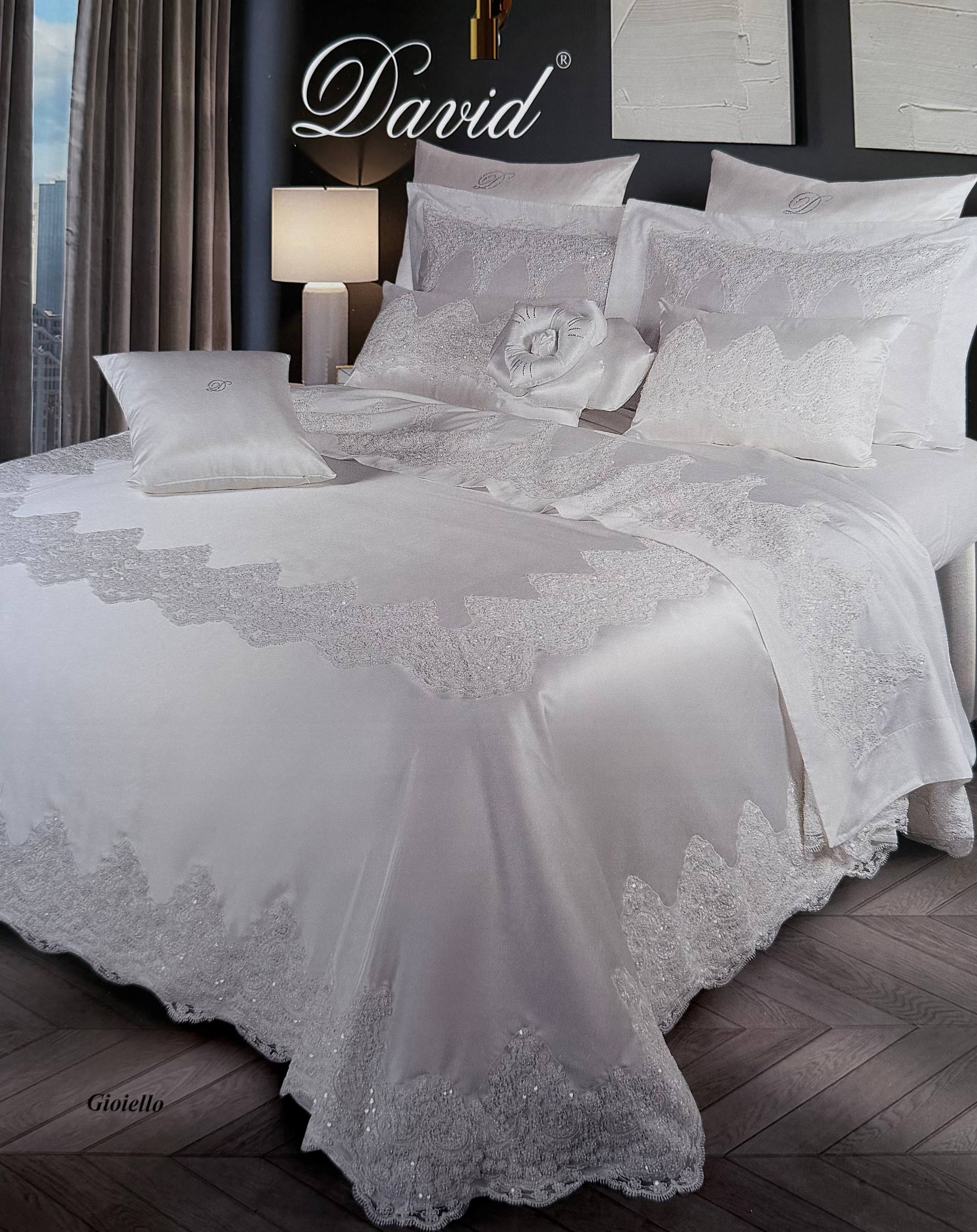 Coordinato Letto con cuscini arredo Gioiello - David Home