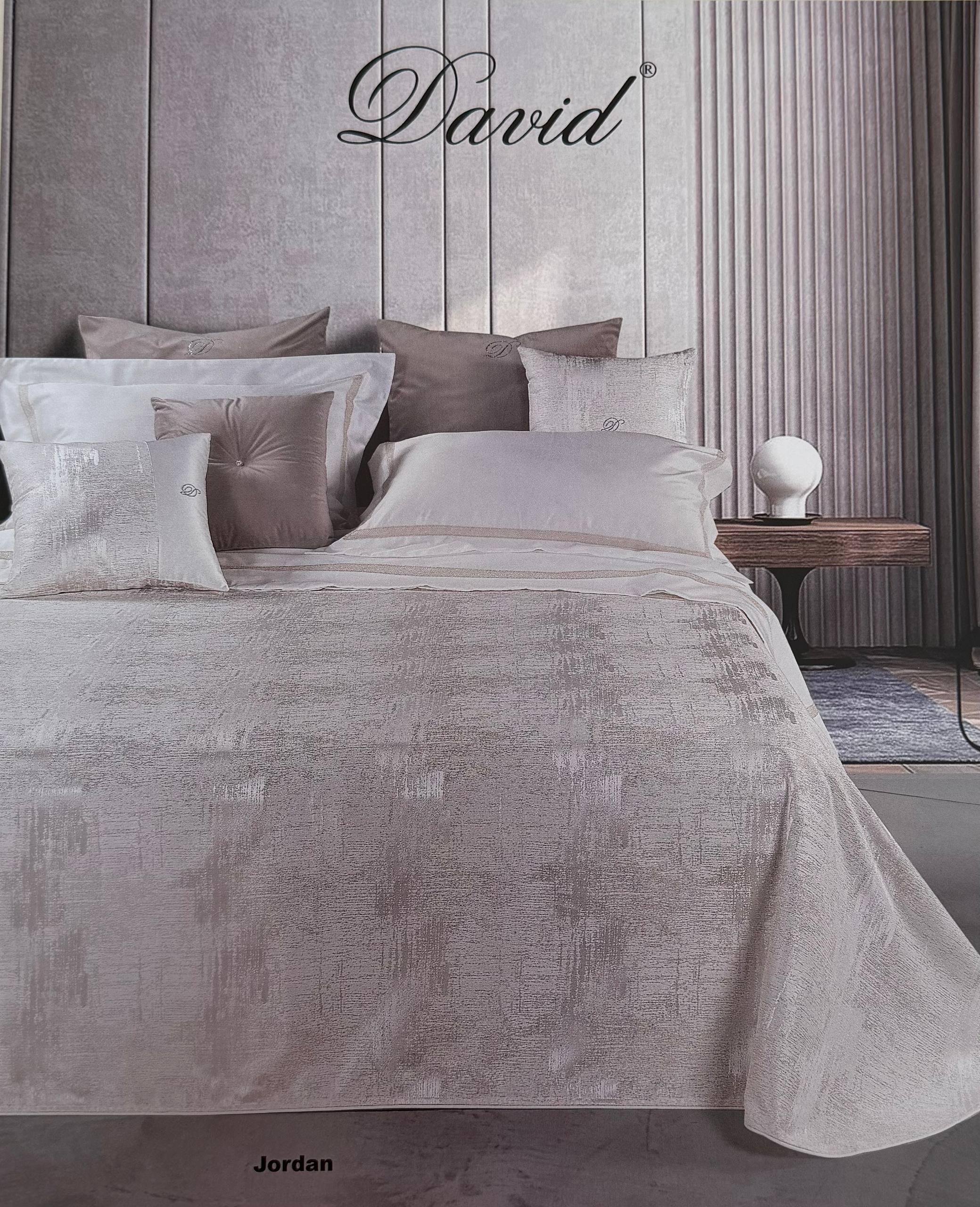 Coordinato letto con coppia cuscini Jordan - David Home