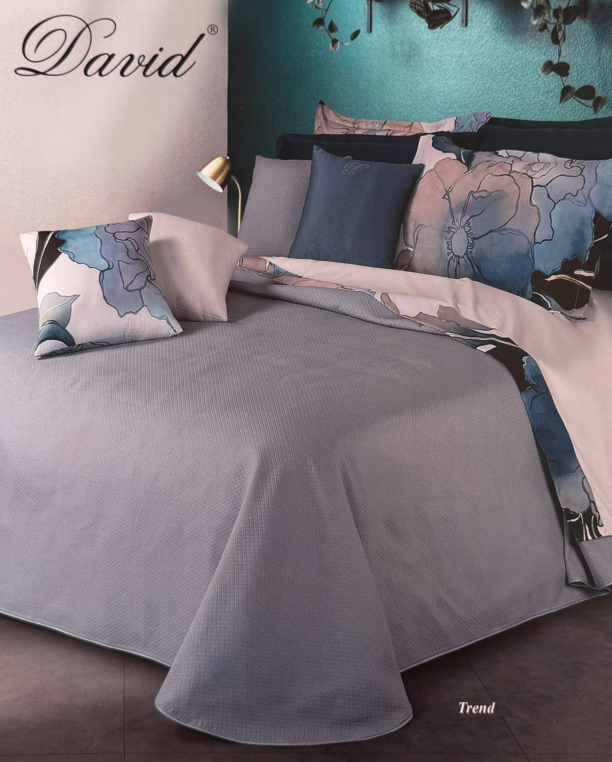 Coordinato letto (copriletto + lenzuolo) Trend - David Home