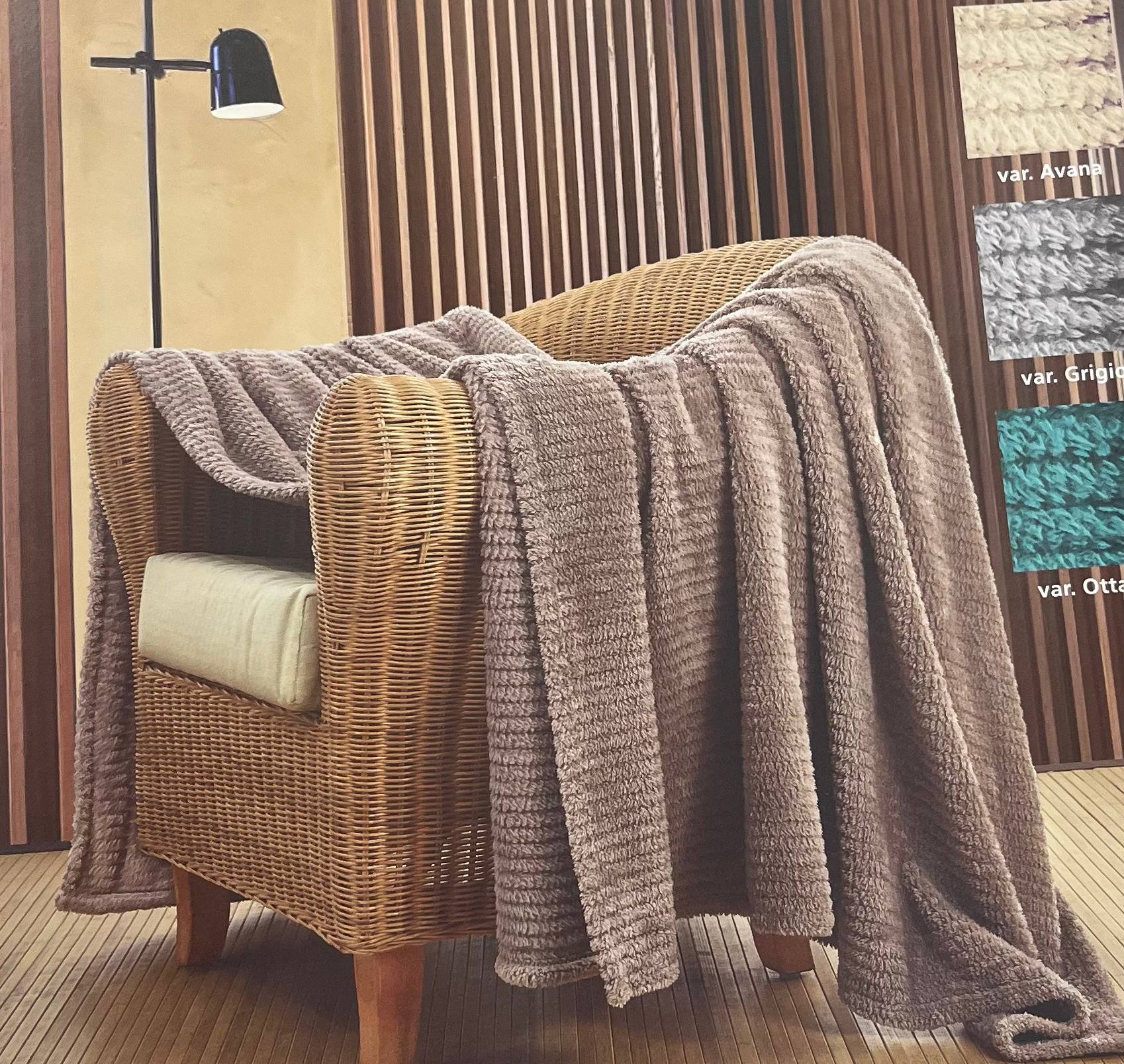 Coperta plaid 130x160cm con borsetta - GF Ferrari