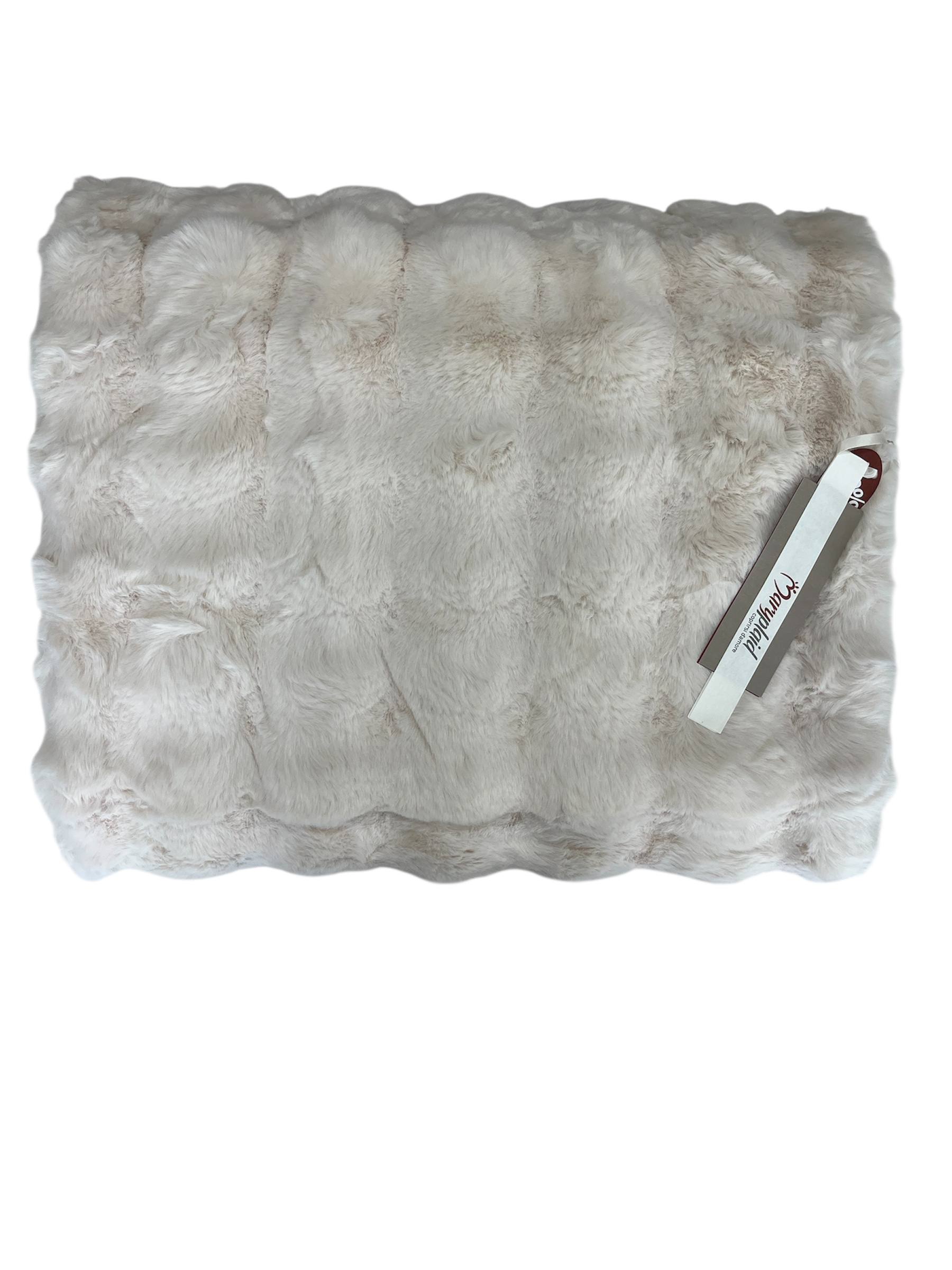 Coperta plaid 250x210cm pellicciotto Milk - Maryplaid