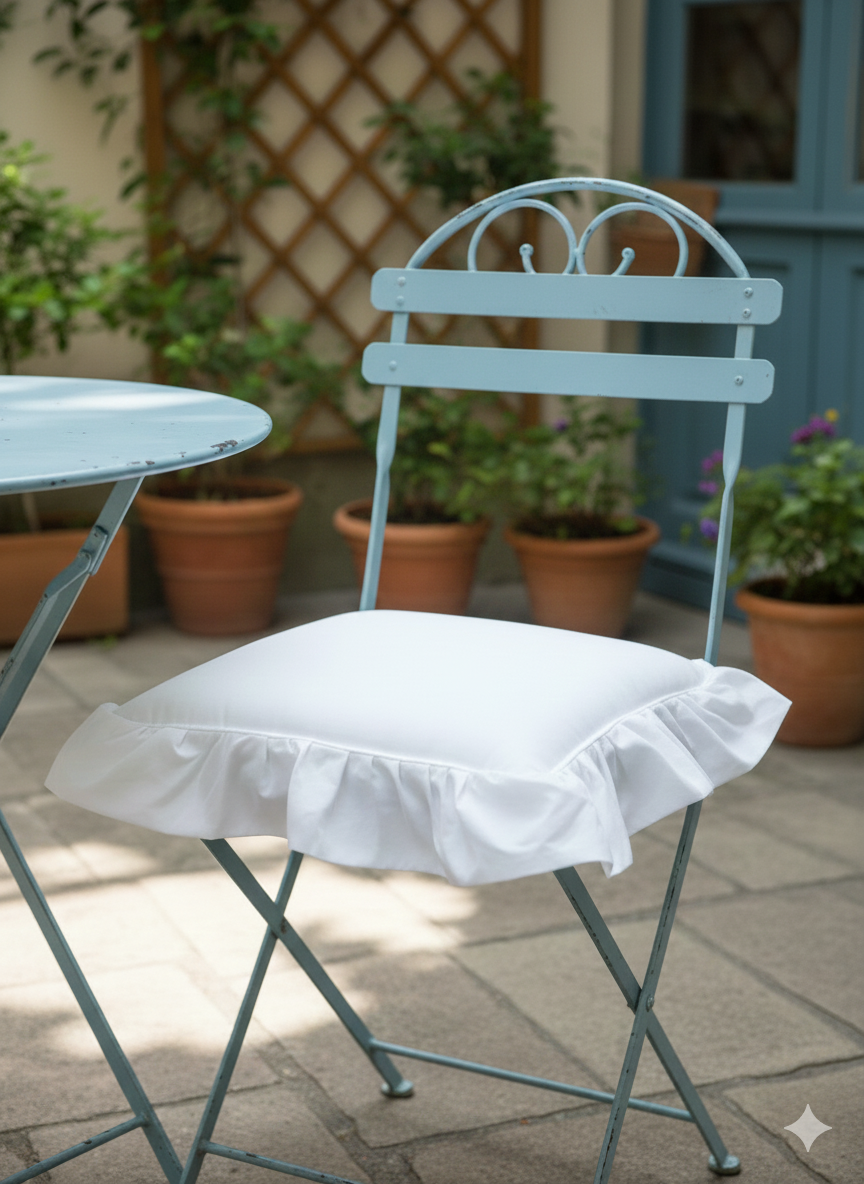 Coppia cuscini sedia con riccio Essentiel - L'ATELIER17