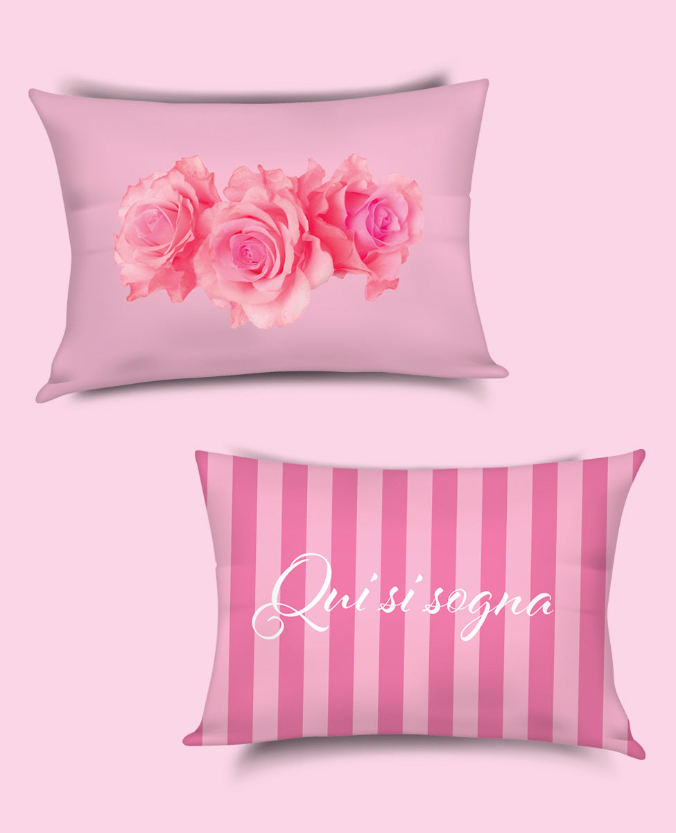 Coppia federe Roses - Camomilla Home