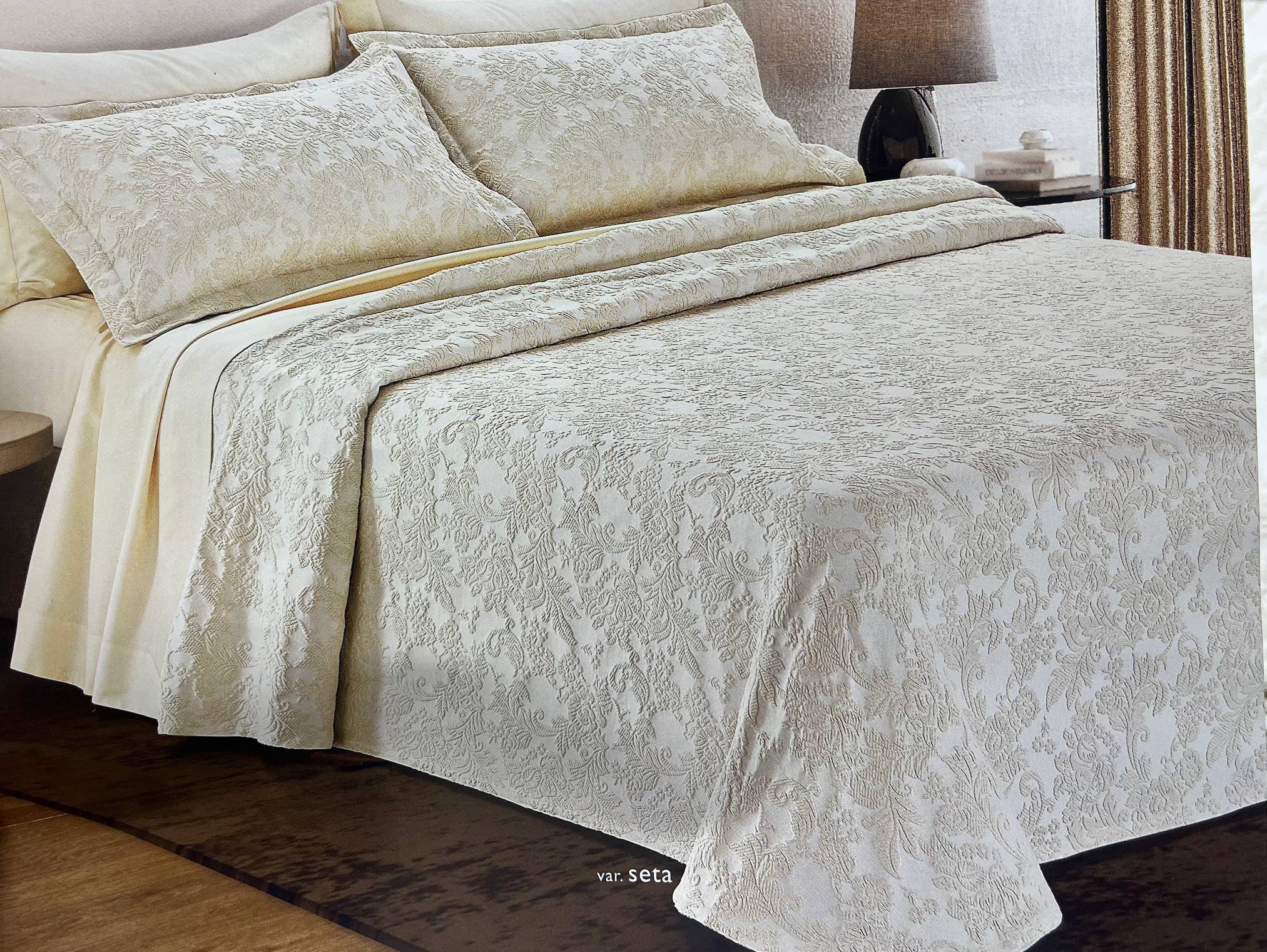 Copriletto jacquard Matrimoniale Clara - GF Ferrari