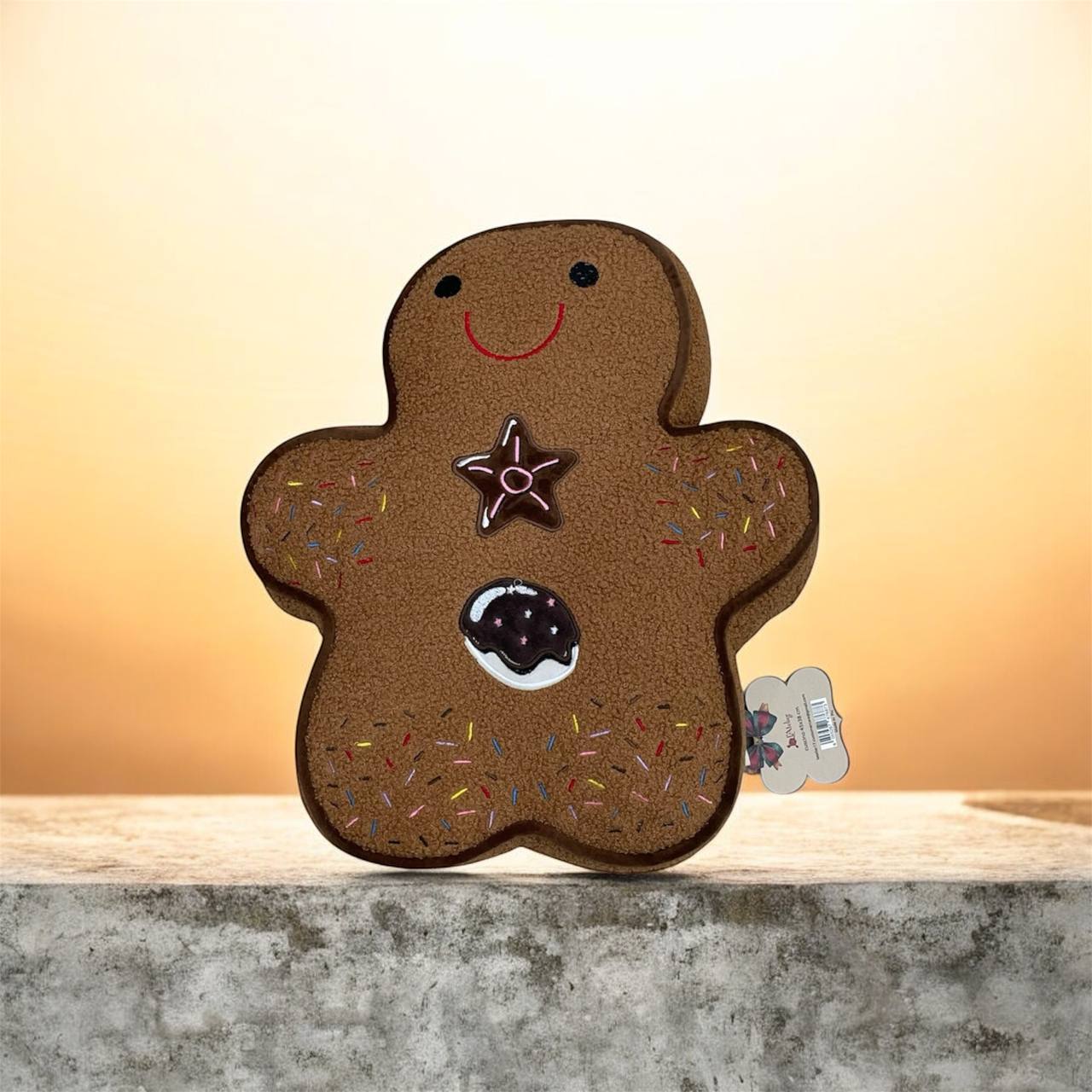 Cuscino arredo Natale Gingerbread - L'ATELIER17