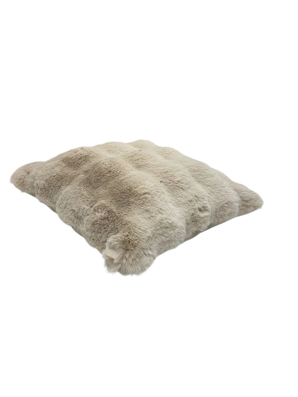 Cuscino arredo in ecopelliccia Diamant Champagne - Blumarine