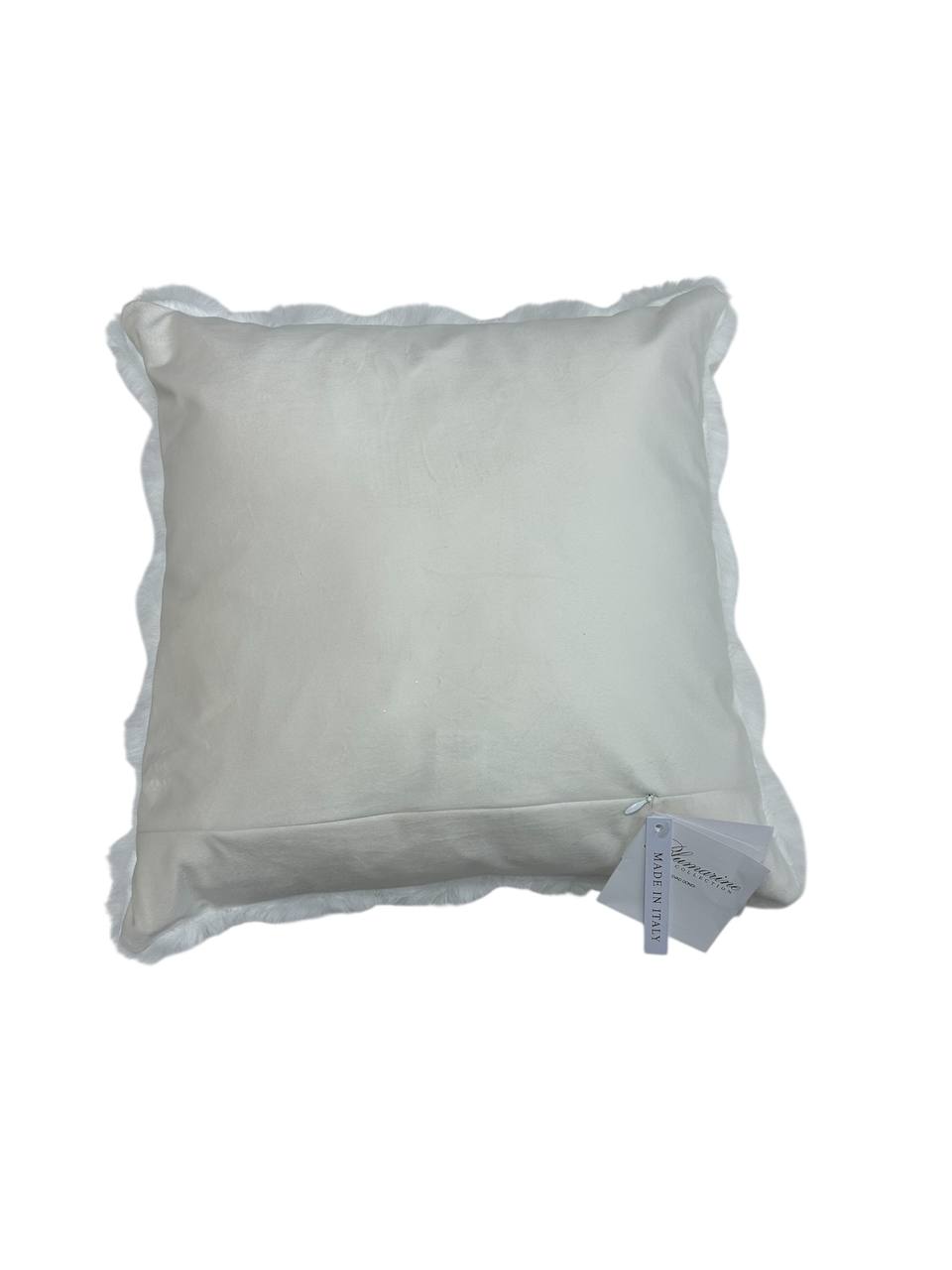 Cuscino arredo in ecopelliccia Diamant Neve - Blumarine