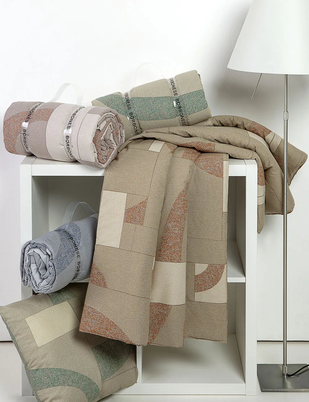 Cotton Plaid imbottito 140x180cm Domino