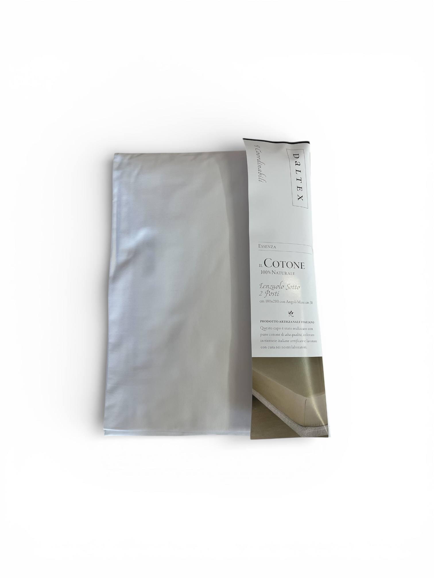 Lenzuolo sotto con angoli maxi matrimoniale Essenza - Daltex