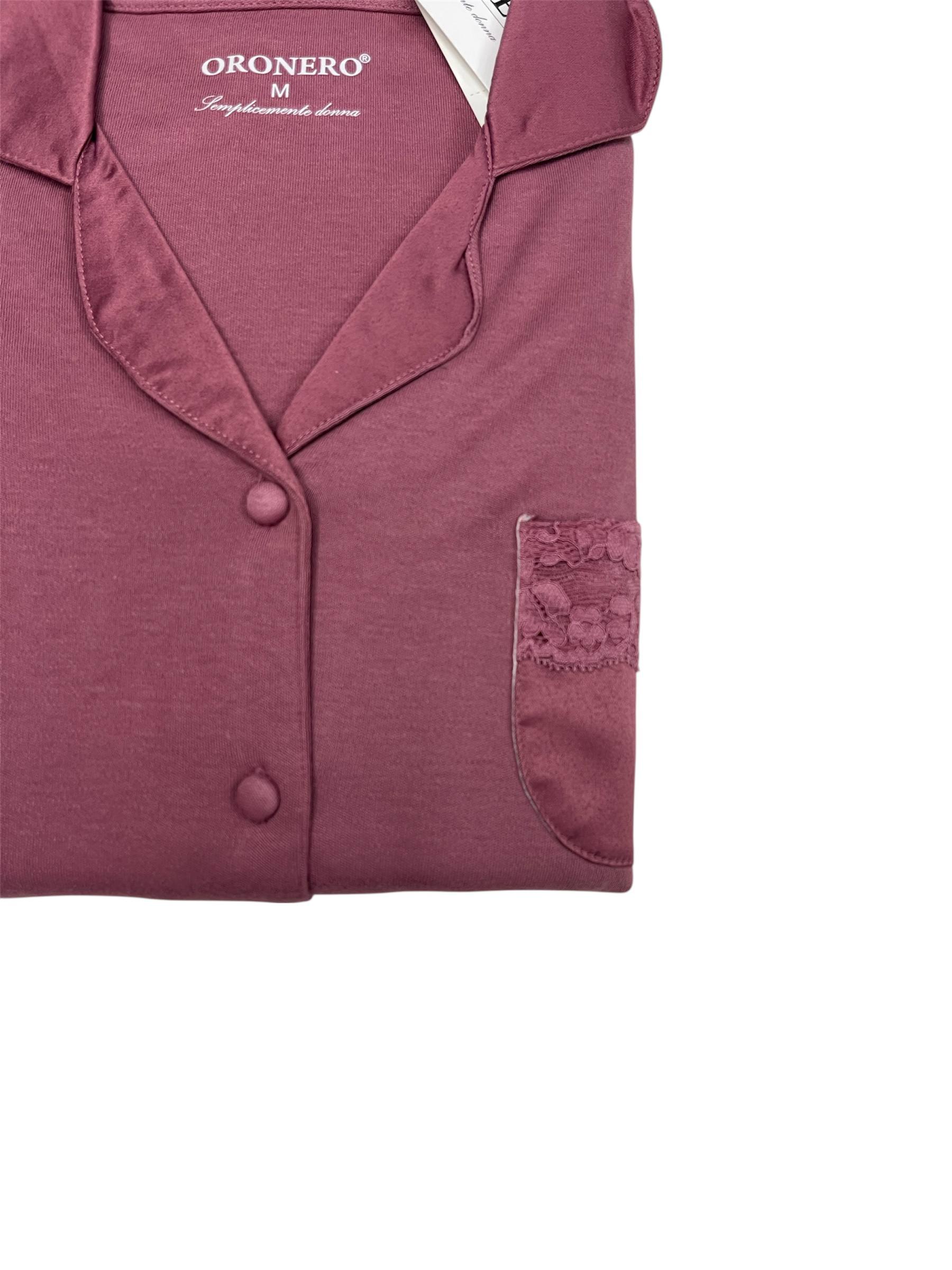 Pigiama donna caldo cotone OD484 - ORONERO