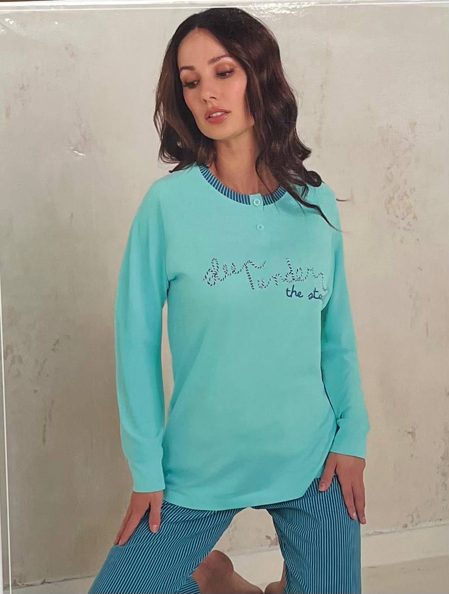 Pigiama donna cotone OD551 - ORONERO