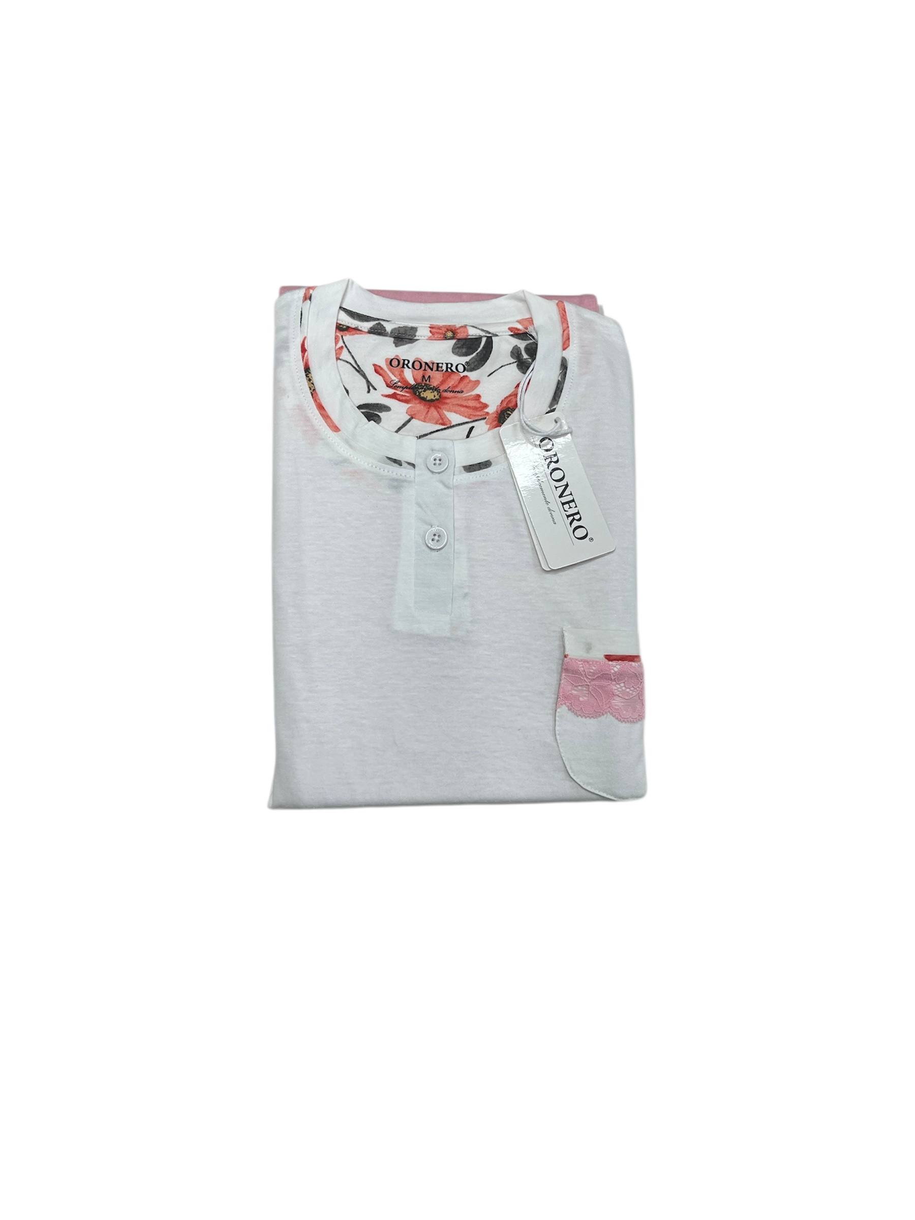 Pigiama donna cotone OD557 - ORONERO