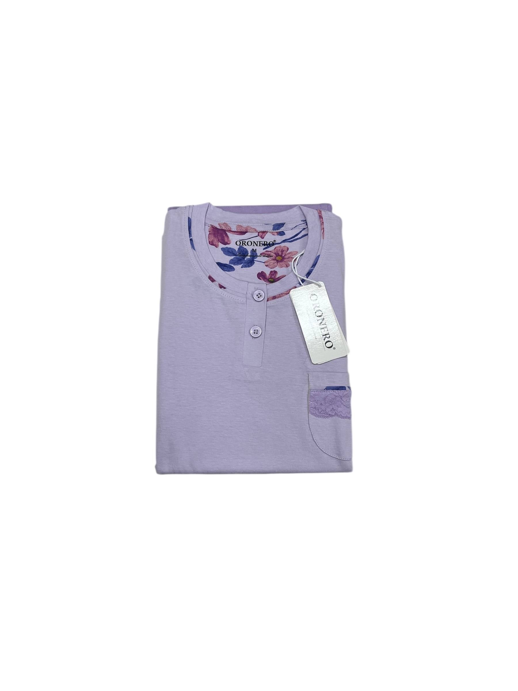 Pigiama donna cotone OD557 - ORONERO