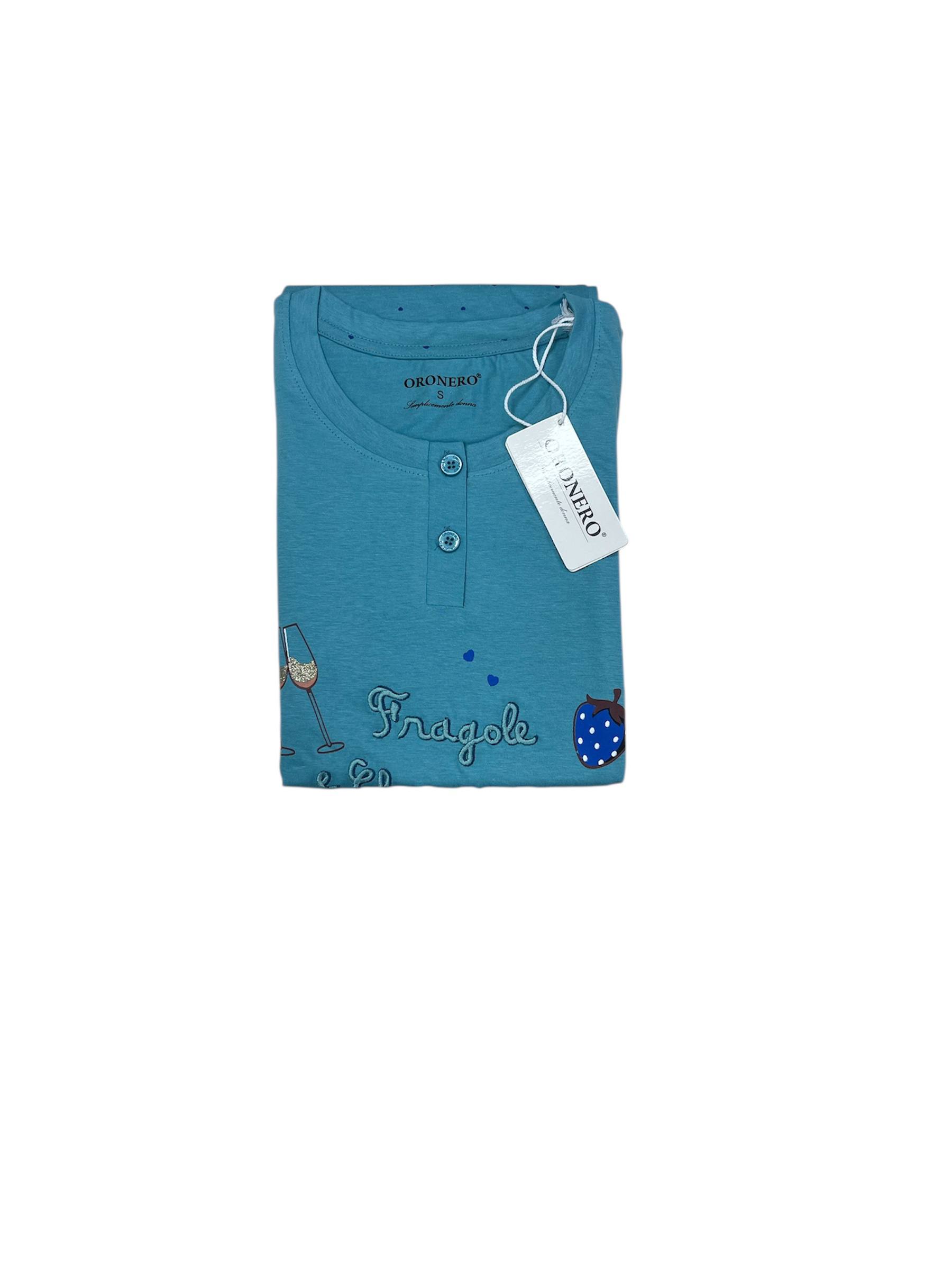 Pigiama donna cotone OD560 - ORONERO