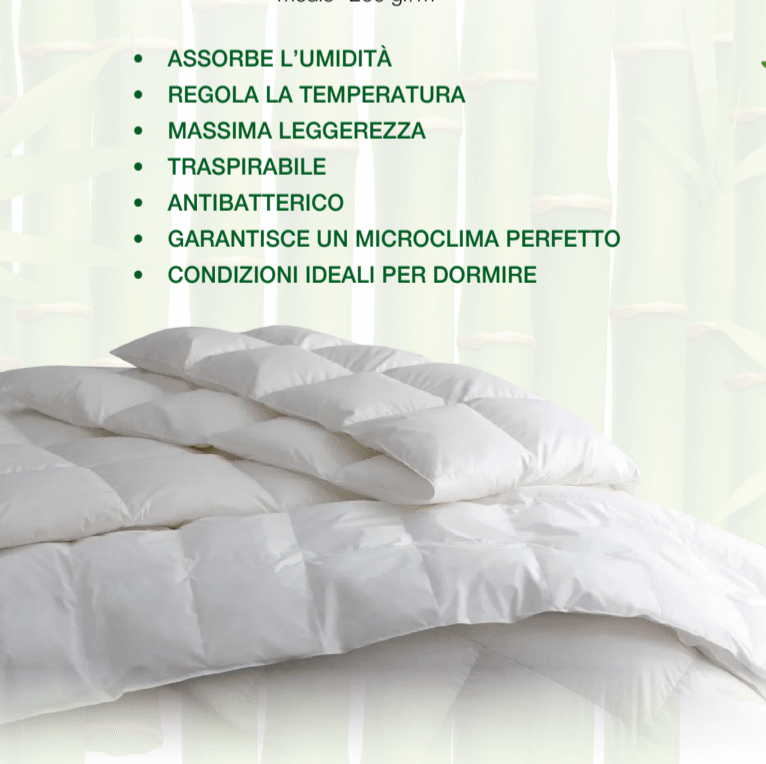 Piumino interno Bamboo 4 stagioni - INHOM Factory