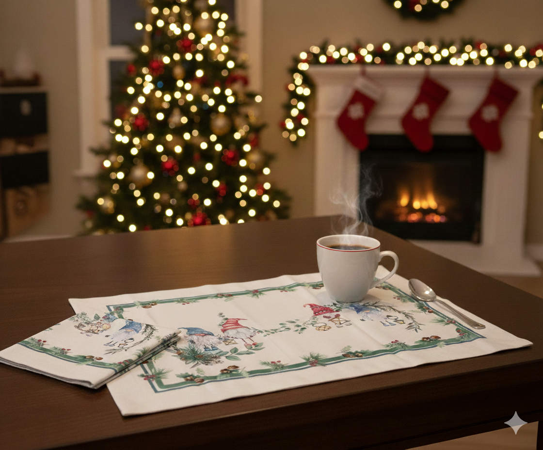 Set 2 tovagliette americane Natale - Tessitura Randi