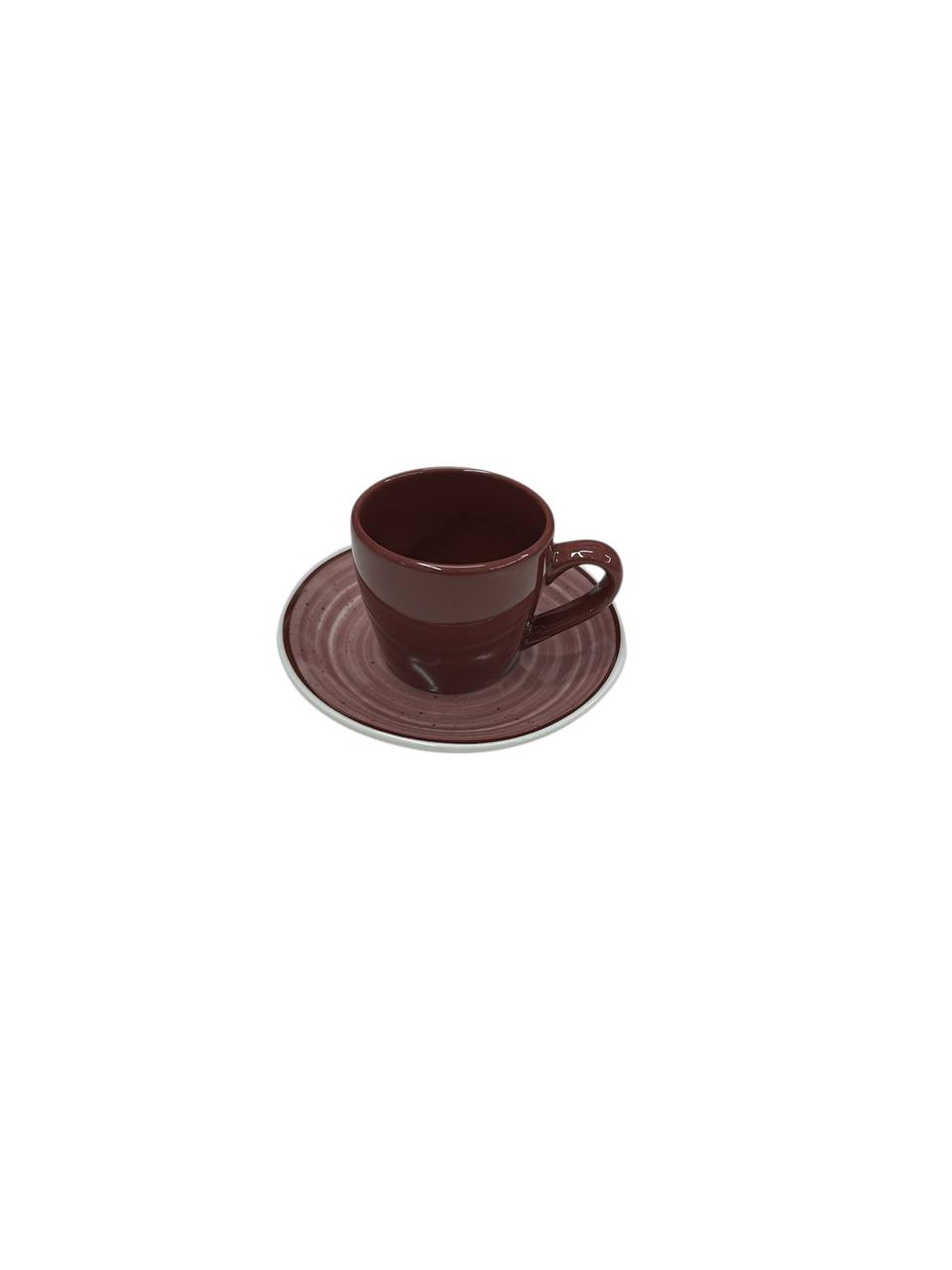 Set tazzina caffè e piatto abbinato (6pz) Daily Rosa - Maison Sucrèe