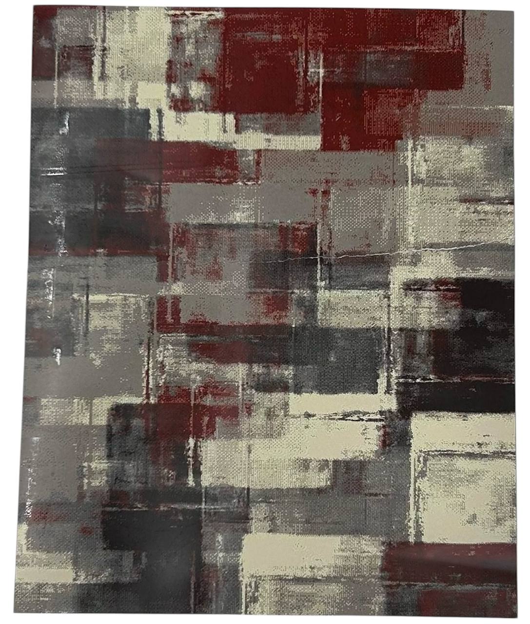 Tappeto 160x230cm Milano Estro Red - WMD