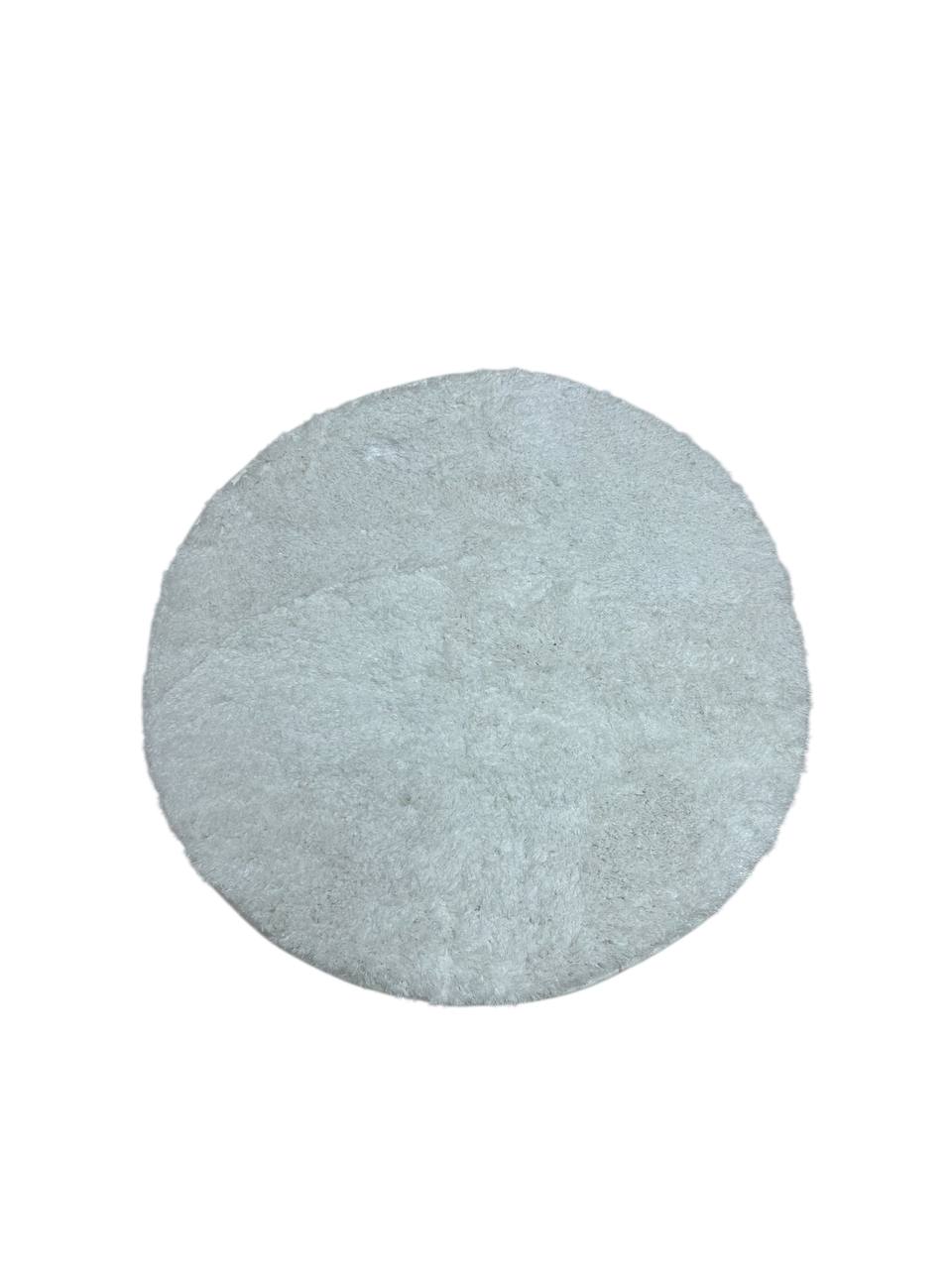 Tappeto Rotondo Ø 80cm Custoza Bianco - Maison Sucrèe