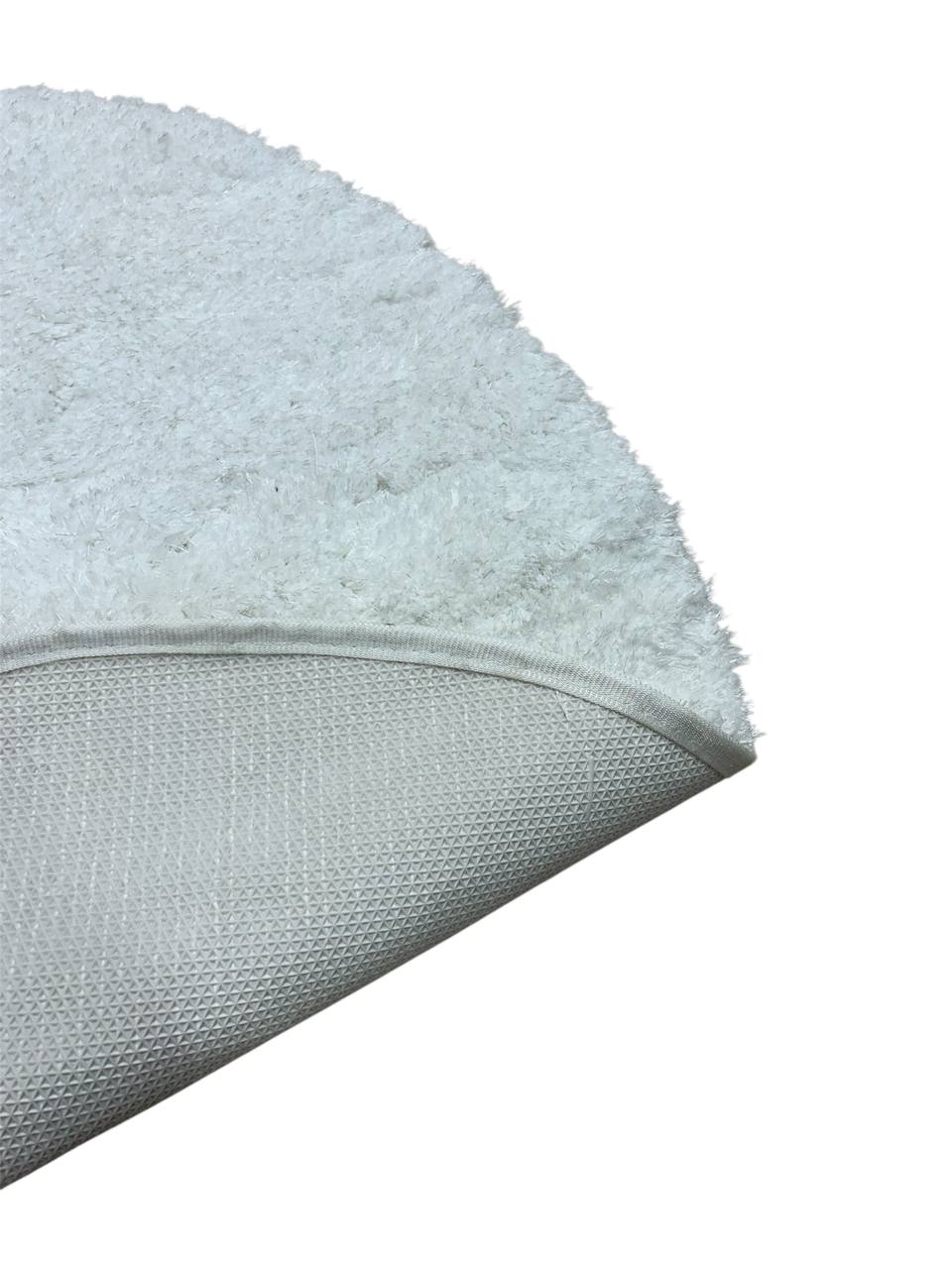 Tappeto Rotondo Ø 80cm Custoza Bianco - Maison Sucrèe