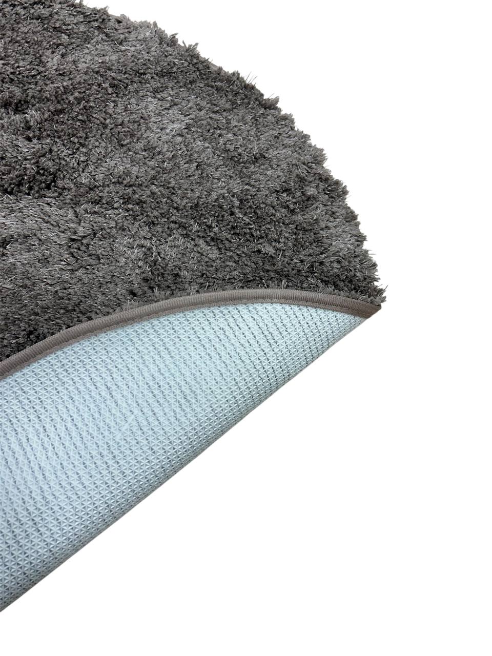 Tappeto Rotondo Ø 80cm Custoza Fango - Maison Sucrèe