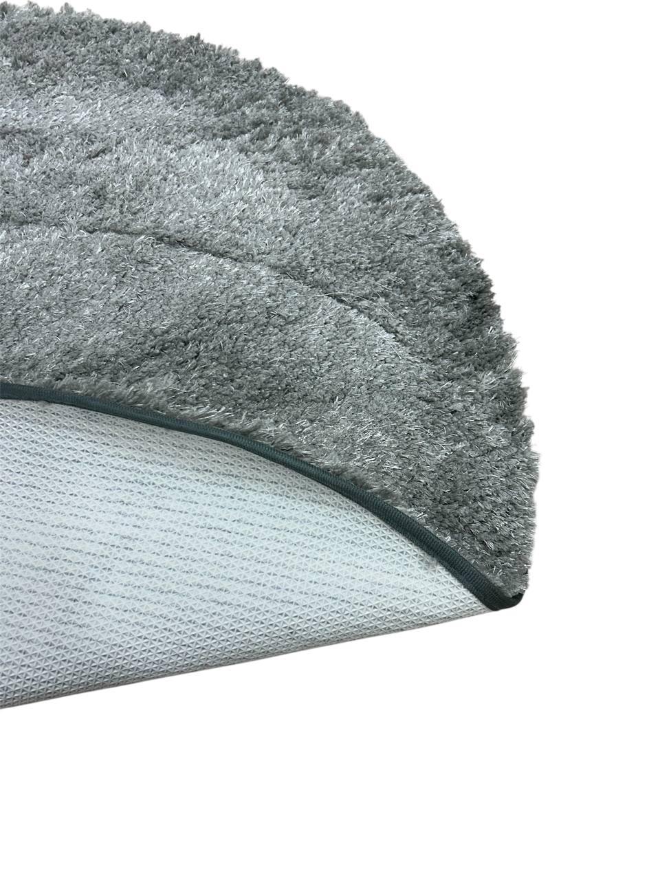 Tappeto Rotondo Ø 80cm Custoza Grigio - Maison Sucrèe