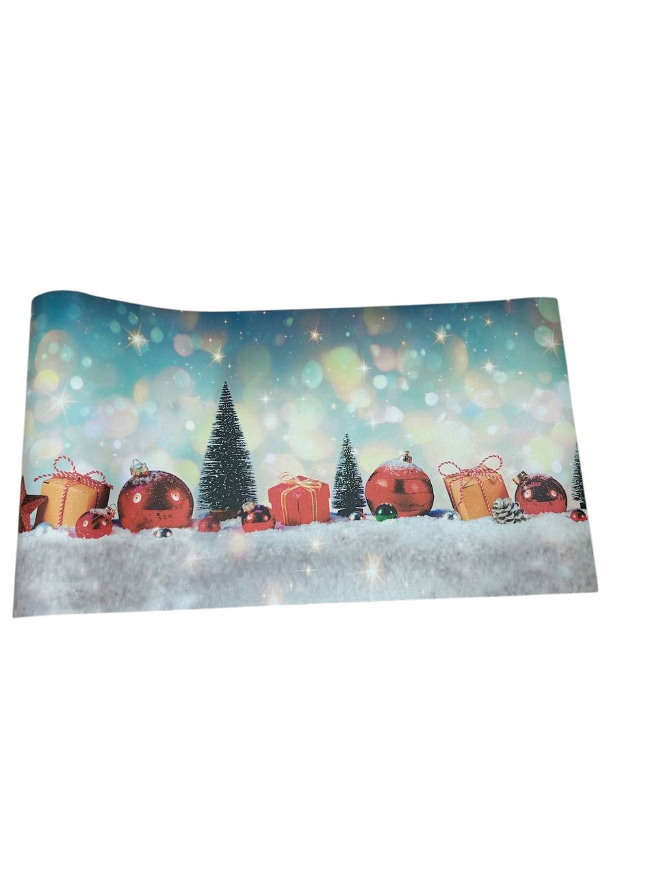 Tappeto natalizio in vinile 50x250cm Natale 10 - WMD