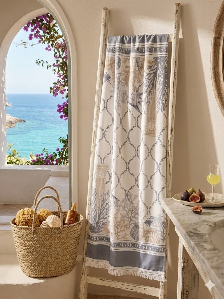 Telo mare 85x180cm - Blanc mariclò
