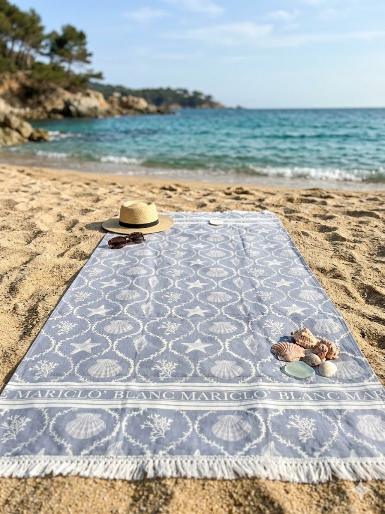 Telo mare 85x180cm - Blanc mariclò