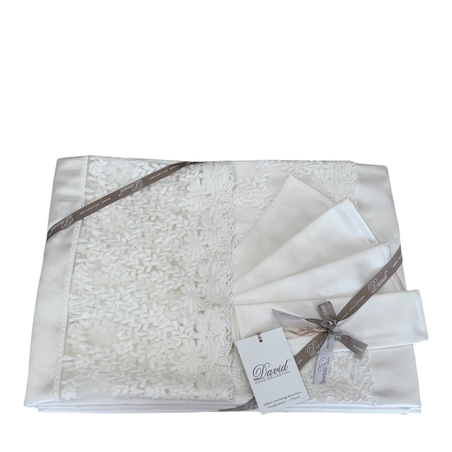 Tovaglia con tovaglioli Ginevra - David Home