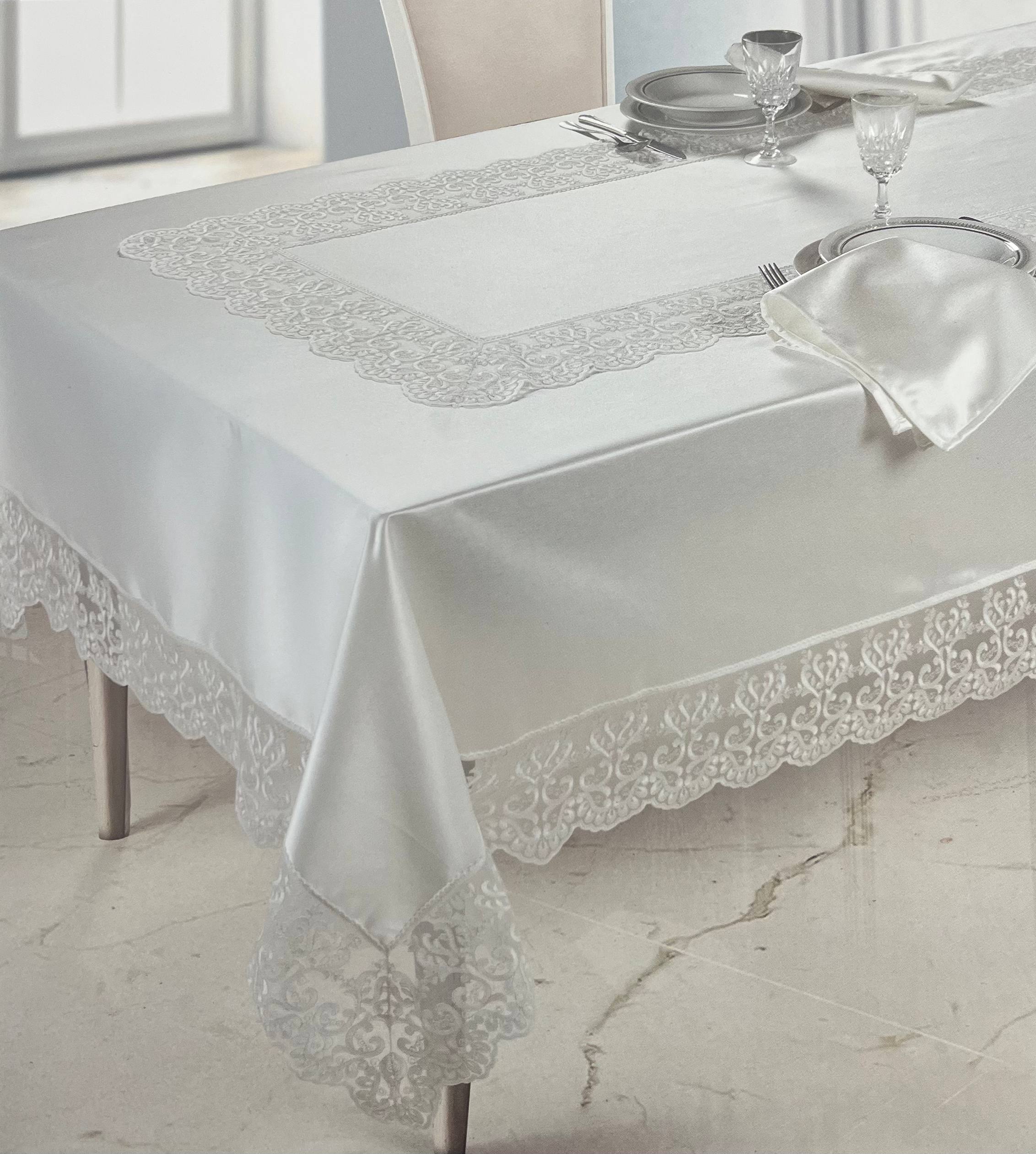 Tovaglia con tovaglioli Margaret - David Home