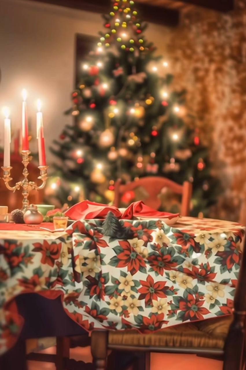 Tovaglia da tavola Natale America - Bottaro