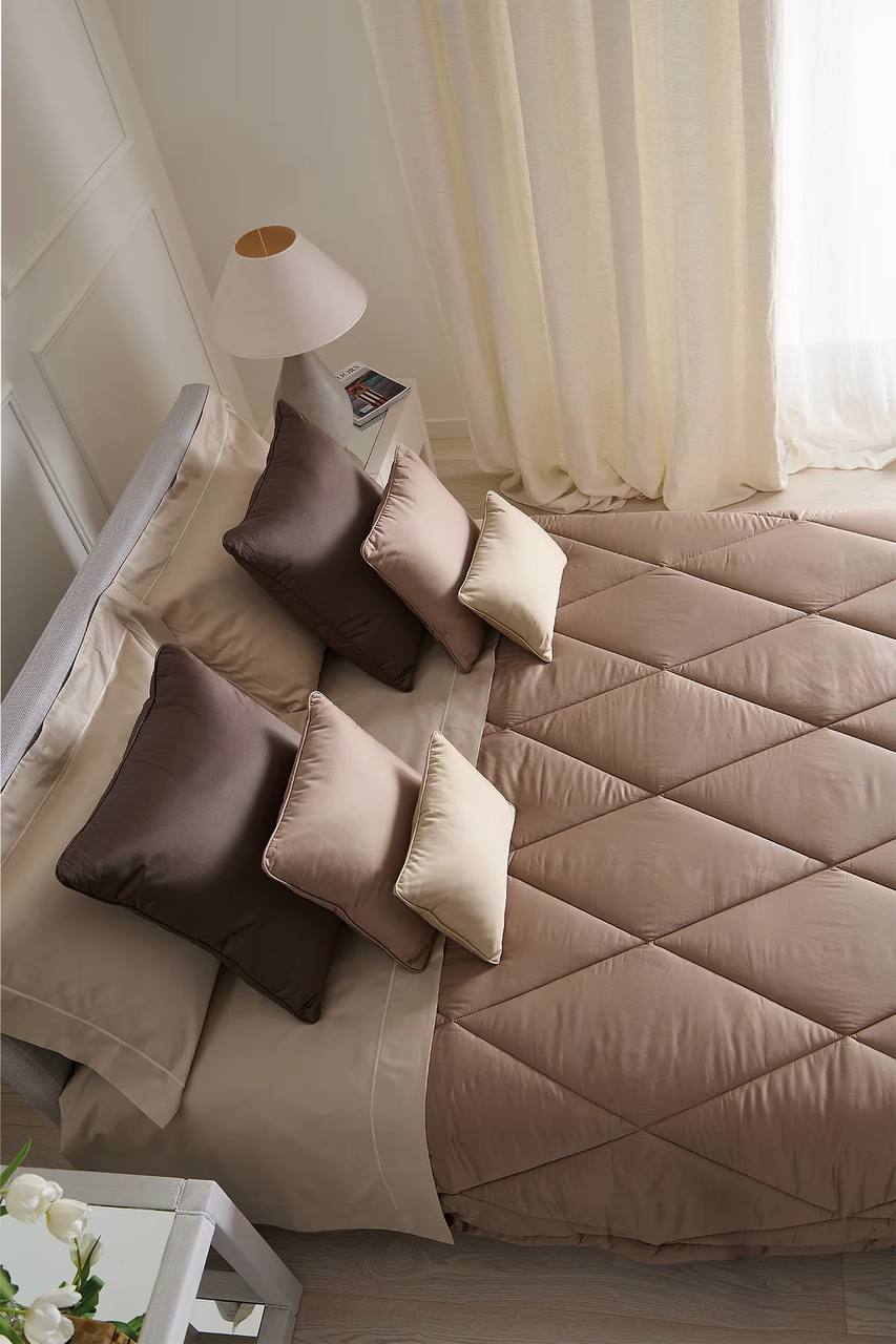 Trapunta invernale Matrimoniale Bread & Butter Grigio scuro - Mastro Raphael