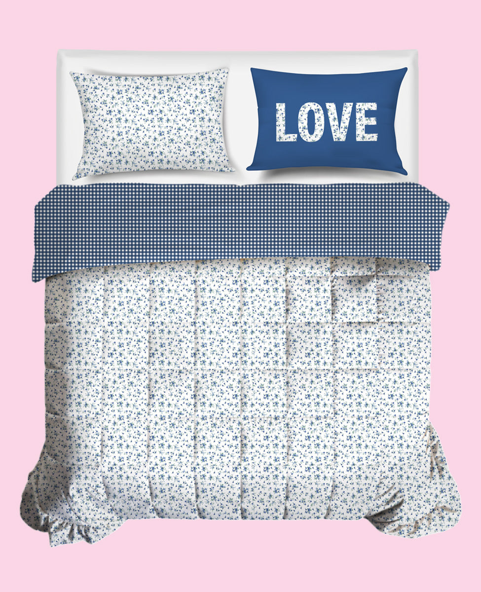 Trapunta invernale 1 piazza DREAM & LOVE - Camomilla Home