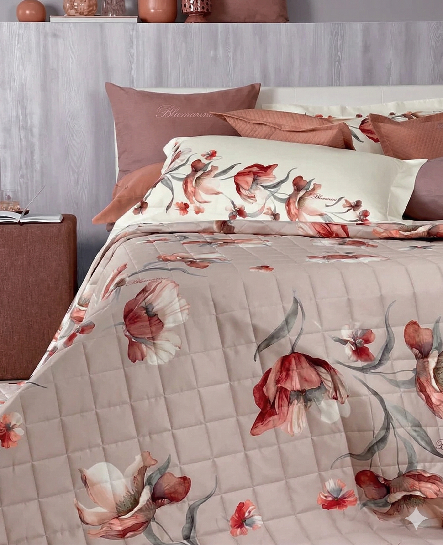 Trapuntino Matrimoniale Fleurette - Blumarine