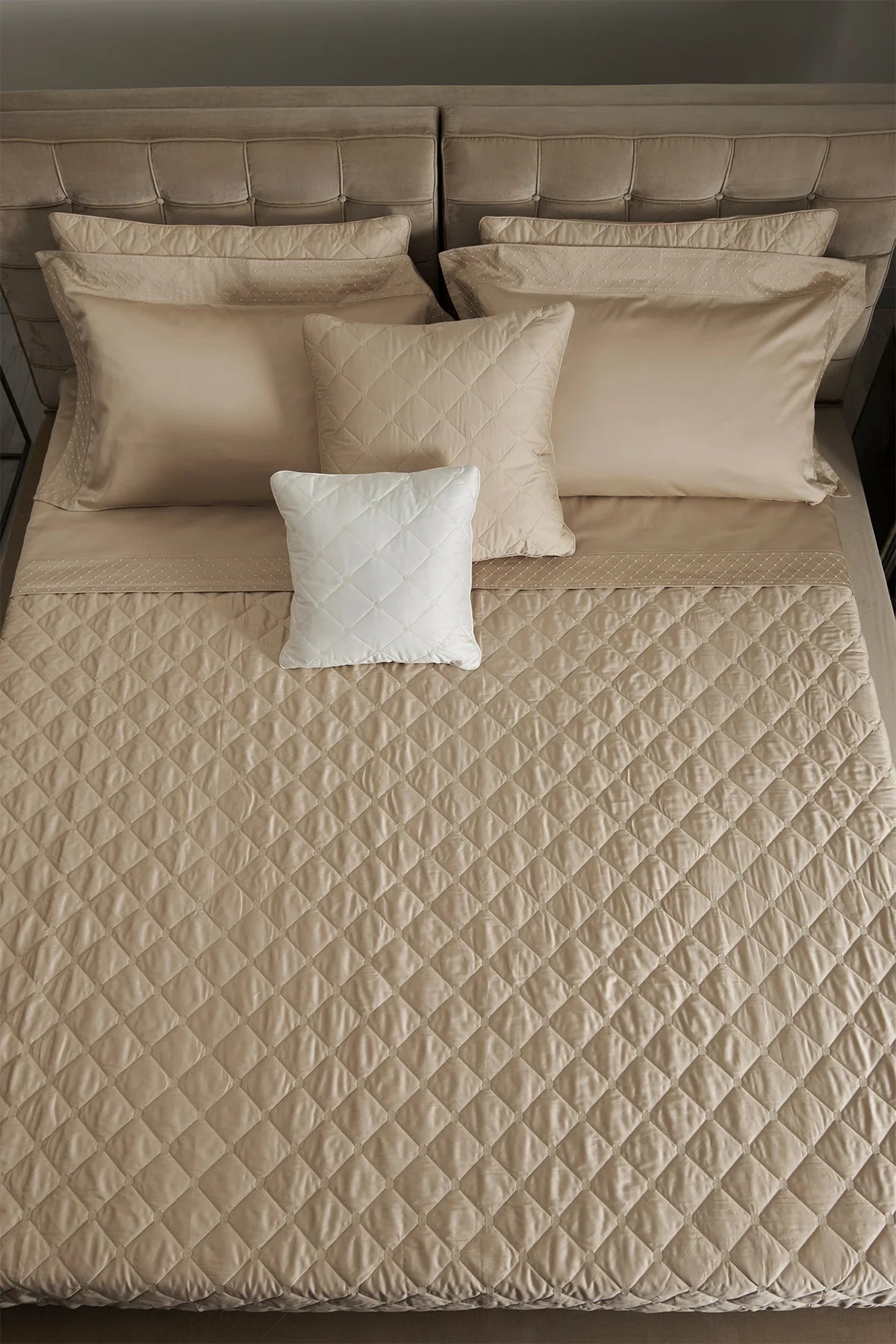 Trapuntino quilt matrimoniale Fontainebleau - Mastro Raphael