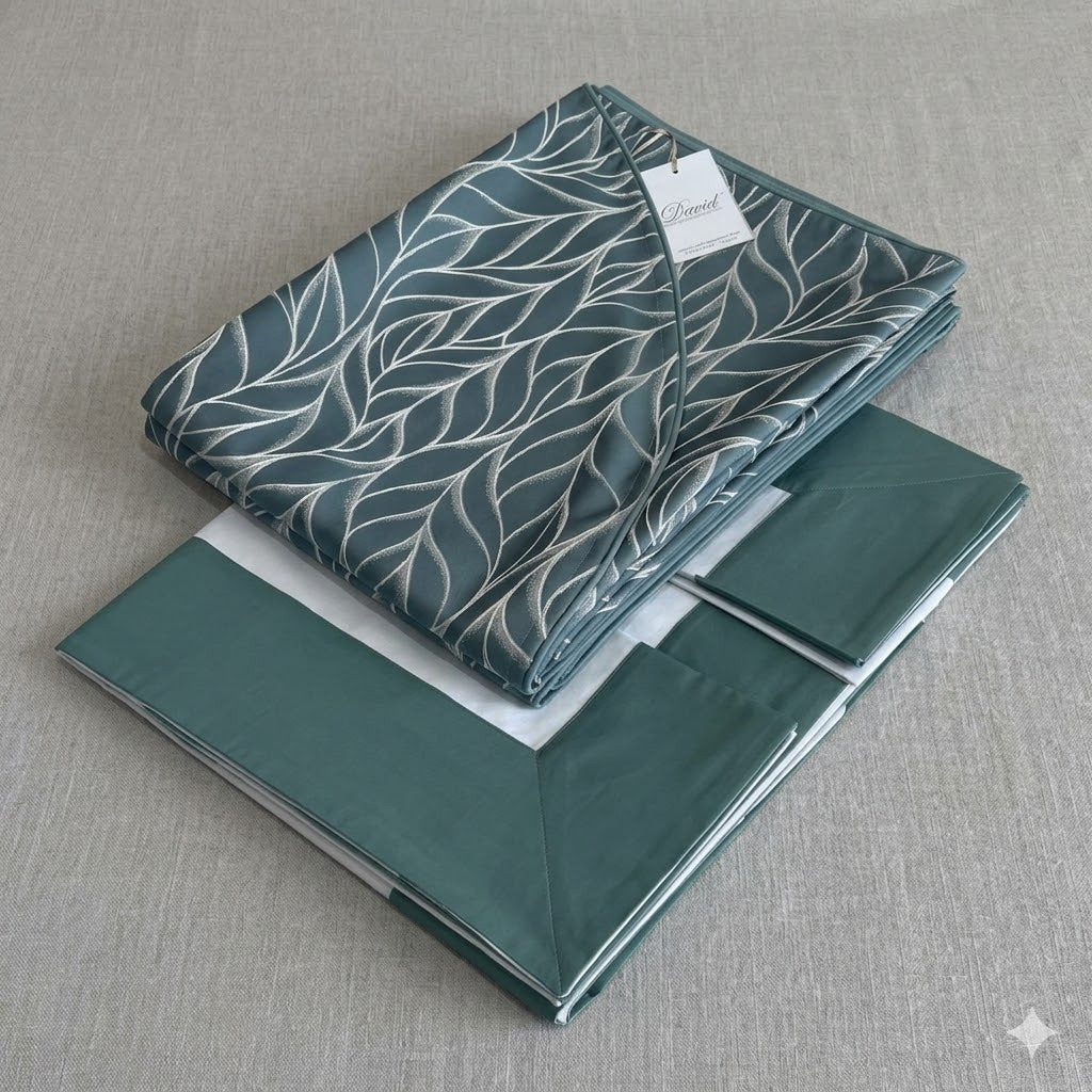 Coordinato letto (copriletto + lenzuolo) Iris - David Home