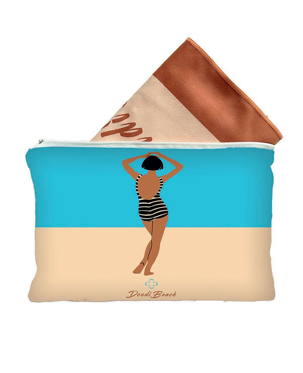 Telo mare in microfibra con pochette - Svad Dondi
