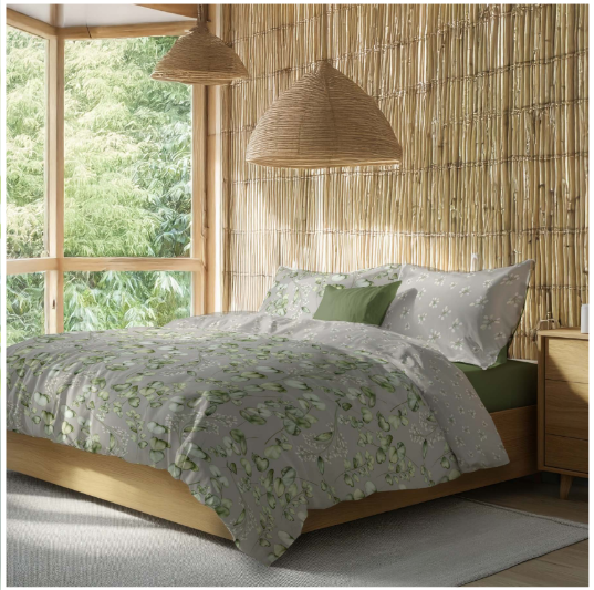 Completo copripiumino Matrimoniale Bamboo - INHOM