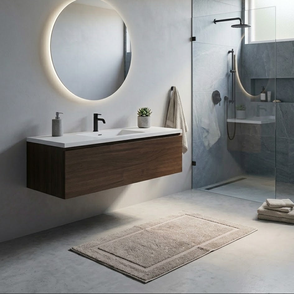 Tappeto bagno Radici Color - Tessitura Randi