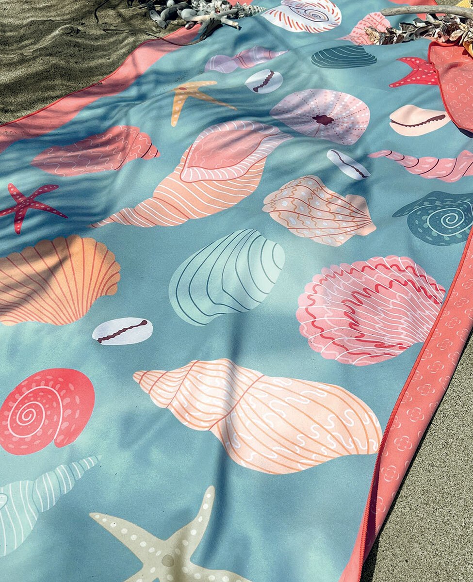 Telo mare in microfibra con pochette - Svad Dondi