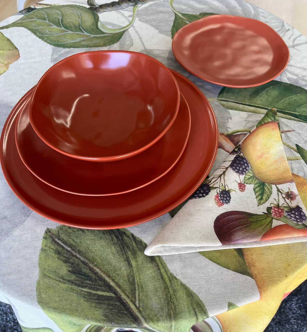 Set Piatti cucina Grés porcellanato Marostica Ruggine