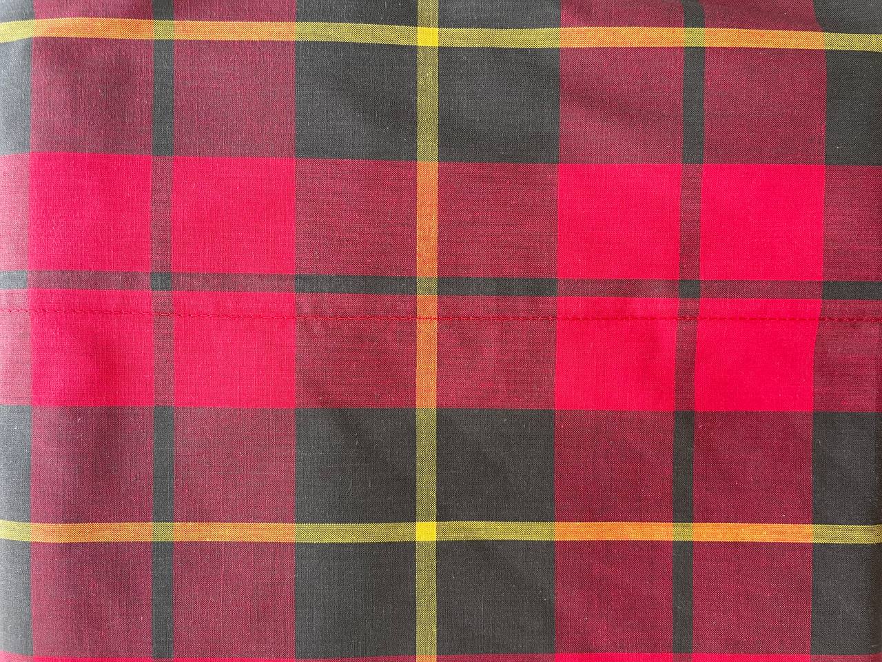 Completo lenzuola 1 piazza Clan rosso - Tessitura Randi